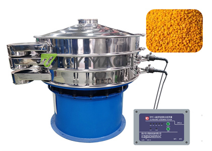 Enhancing Efficiency in Plant Pollen Sorting with Ultrasonic Vibrating Screen